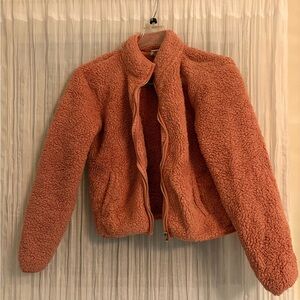 Cozy Forever 21 Sherpa Pink Jacket